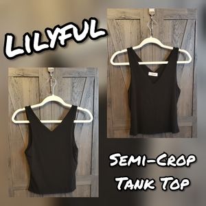 Lilyful Black Tank Top